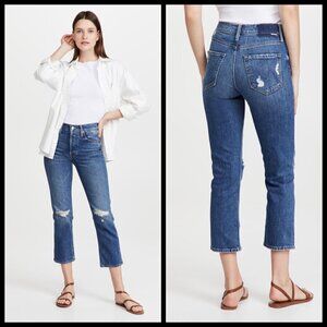 💕MOTHER SUPERIOR💕 Tomcat Jeans Playing With Scissors Cropped Straight Leg 28